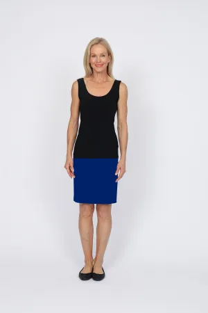 5244 Basic Skirt - Cobalt