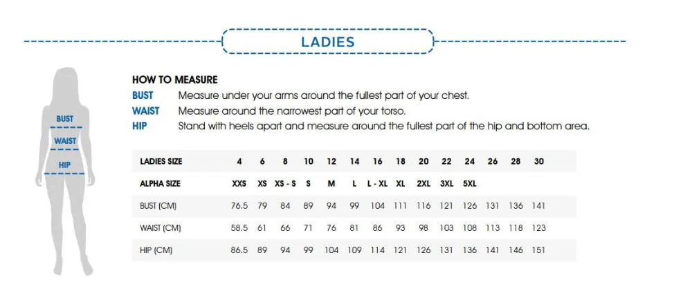Advatex Ladies Mae Short Sleeve Knit Top - Patriot Blue - 16 - Biz Collection