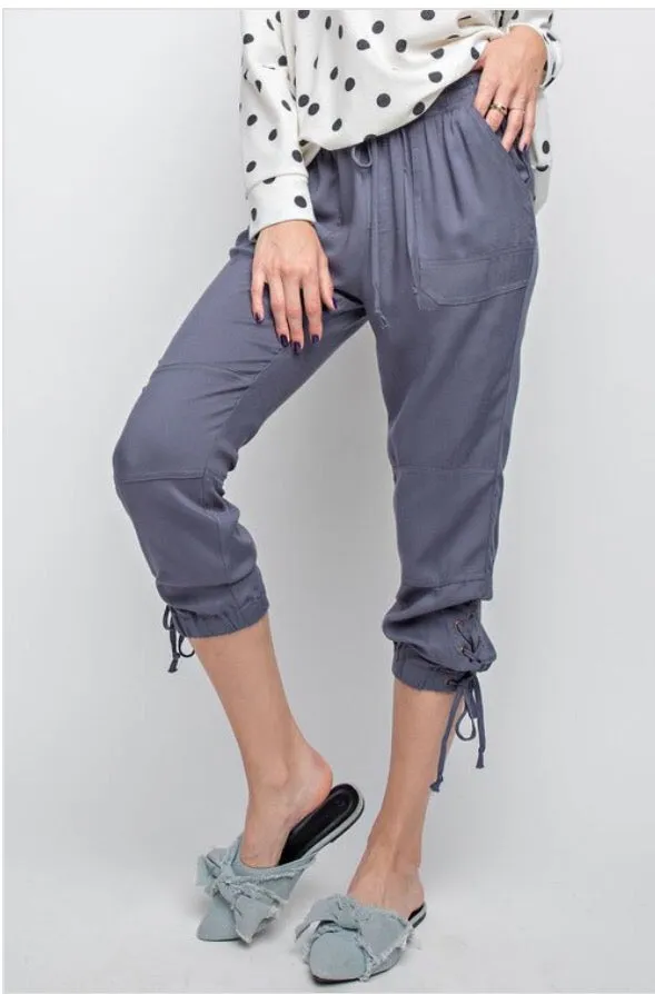 Annaliese Twill Joggers