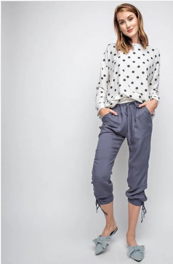 Annaliese Twill Joggers
