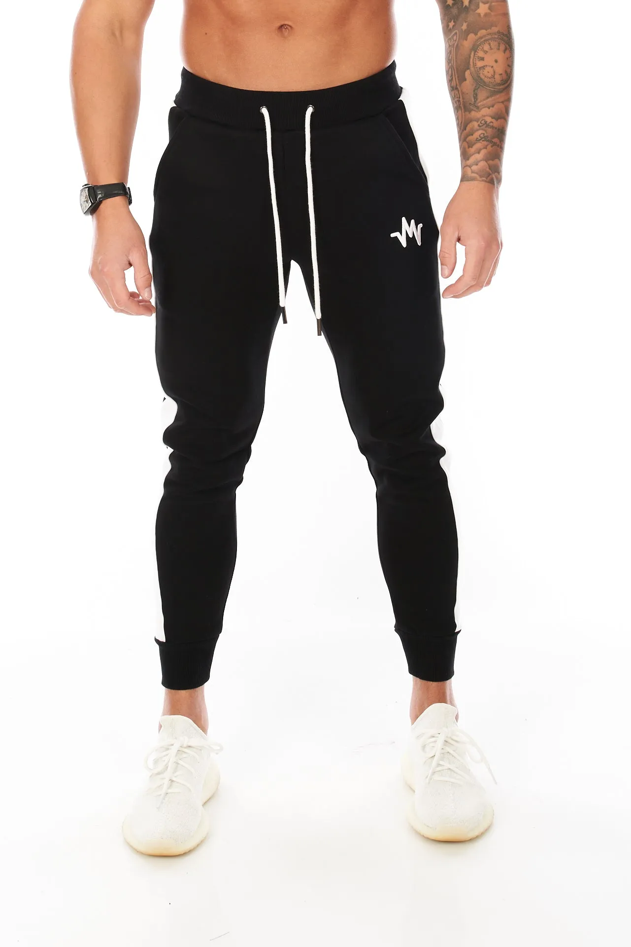 Bartel Black/ White BPM Joggers