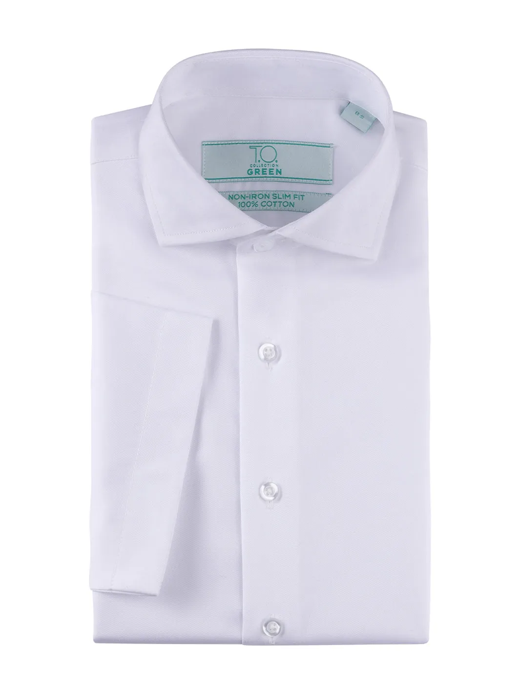 Boy's White Non-Iron Dress Shirt
