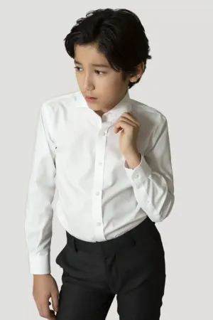 Boy's White Non-Iron Dress Shirt