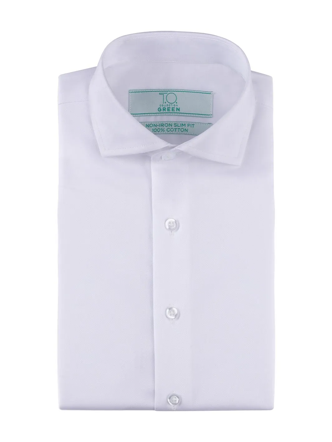Boy's White Non-Iron Dress Shirt