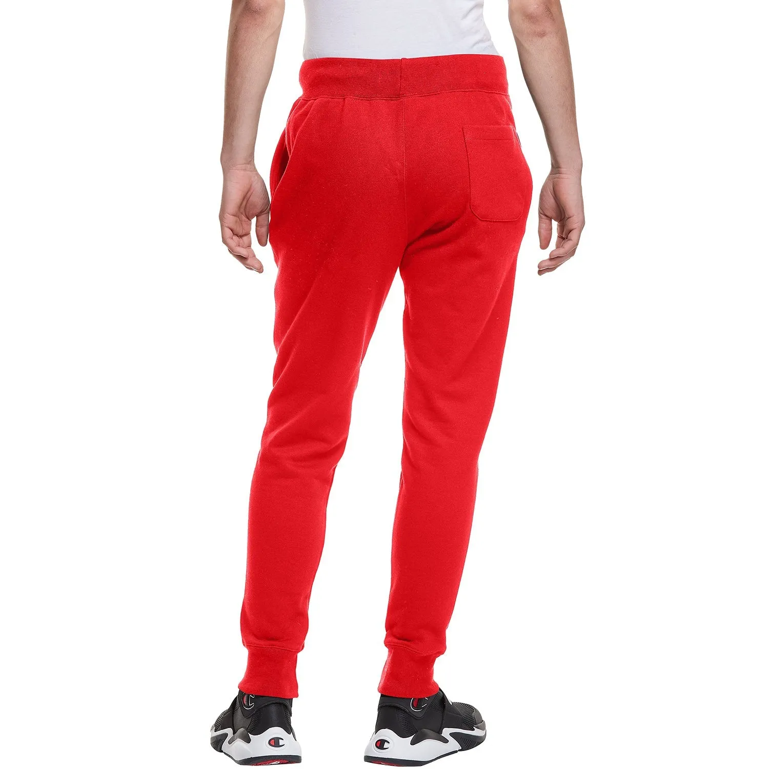 Champion Men's C19 Reverse Weave Jogger Pants Red/White/Gold