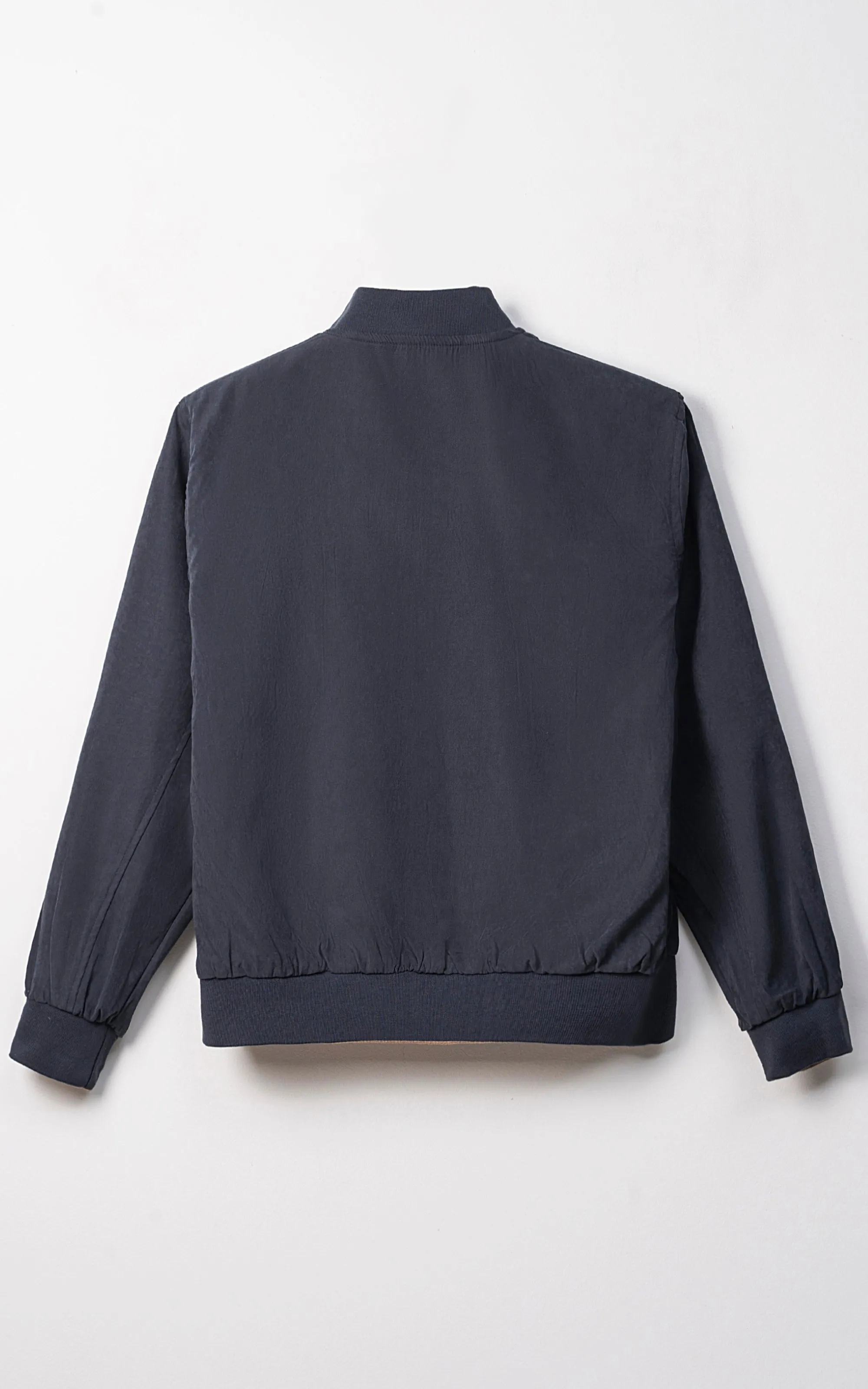 CLASSIC FIT REVERSIBLE JACKET KHAKI NAVY