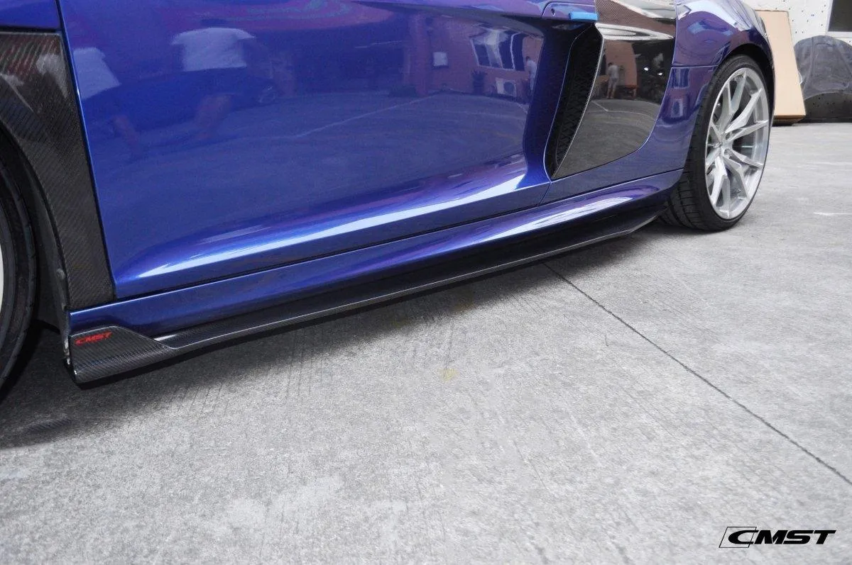 CMST Tuning Side Skirts for Audi R8 2008-2015 Carbon Fiber