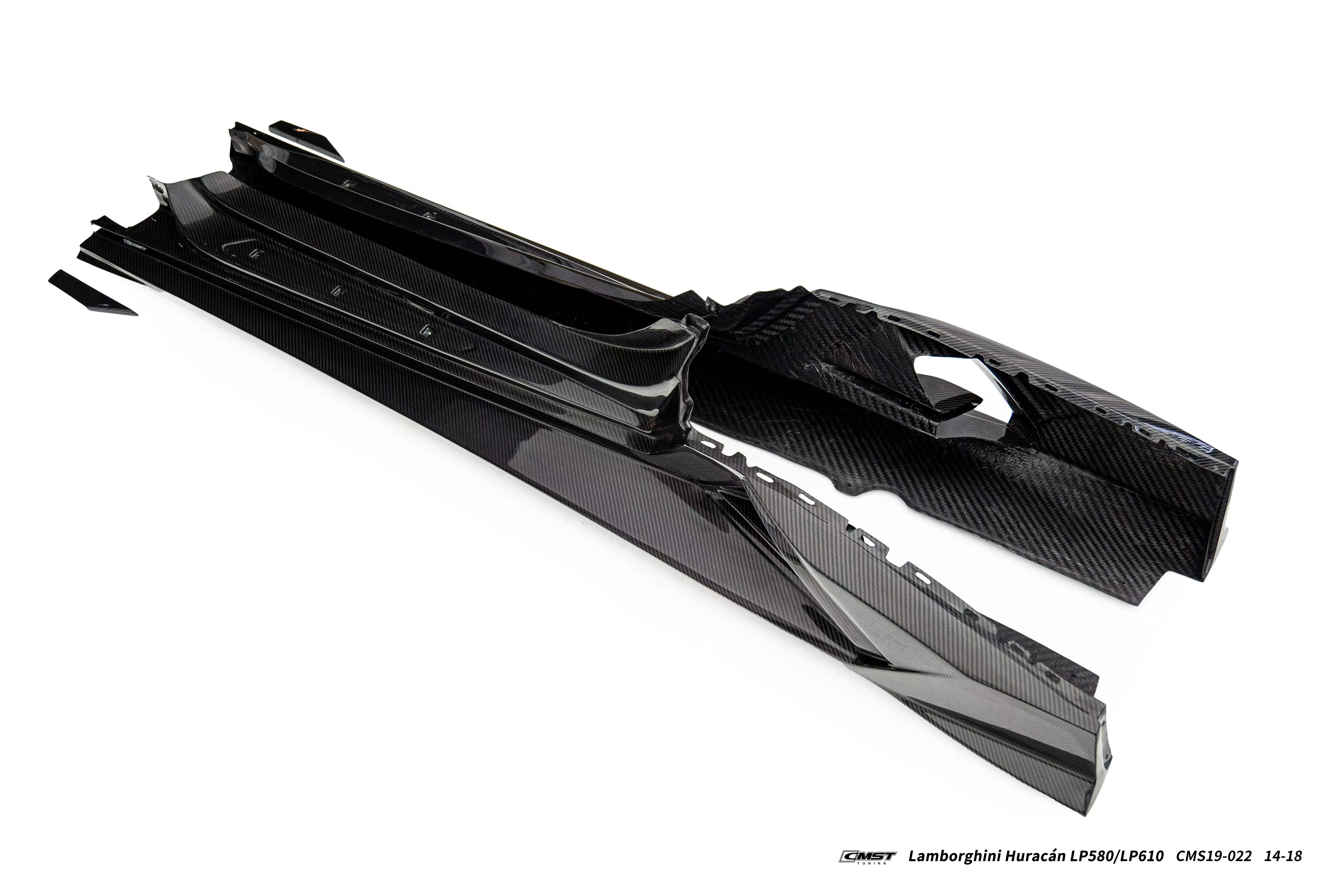 CMST Tuning Side Skirts for Lamborghini Huracan LP580/610 Evo RWD AWD Tecnica Carbon Fiber/FRP