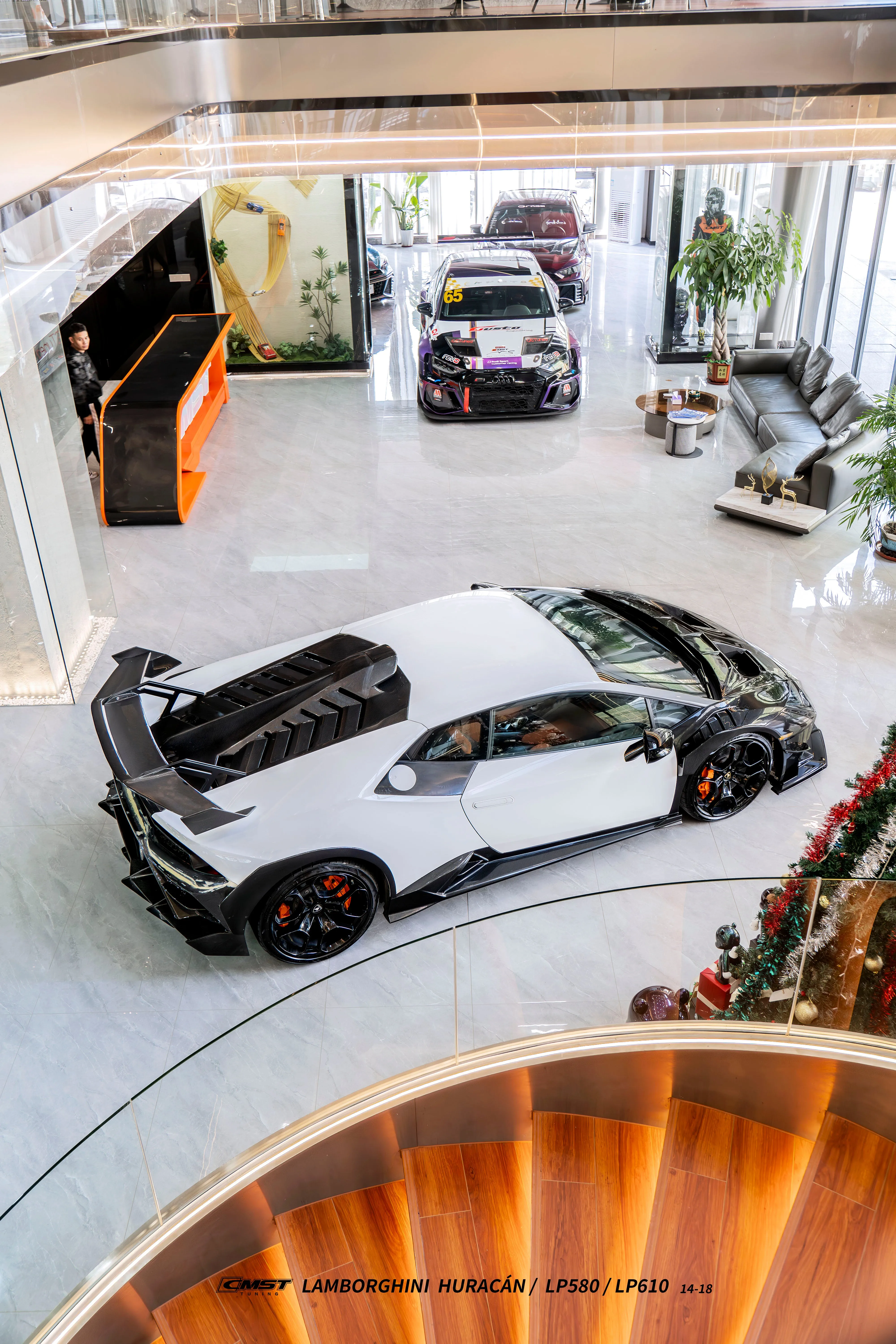 CMST Tuning Side Skirts for Lamborghini Huracan LP580/610 Evo RWD AWD Tecnica Carbon Fiber/FRP