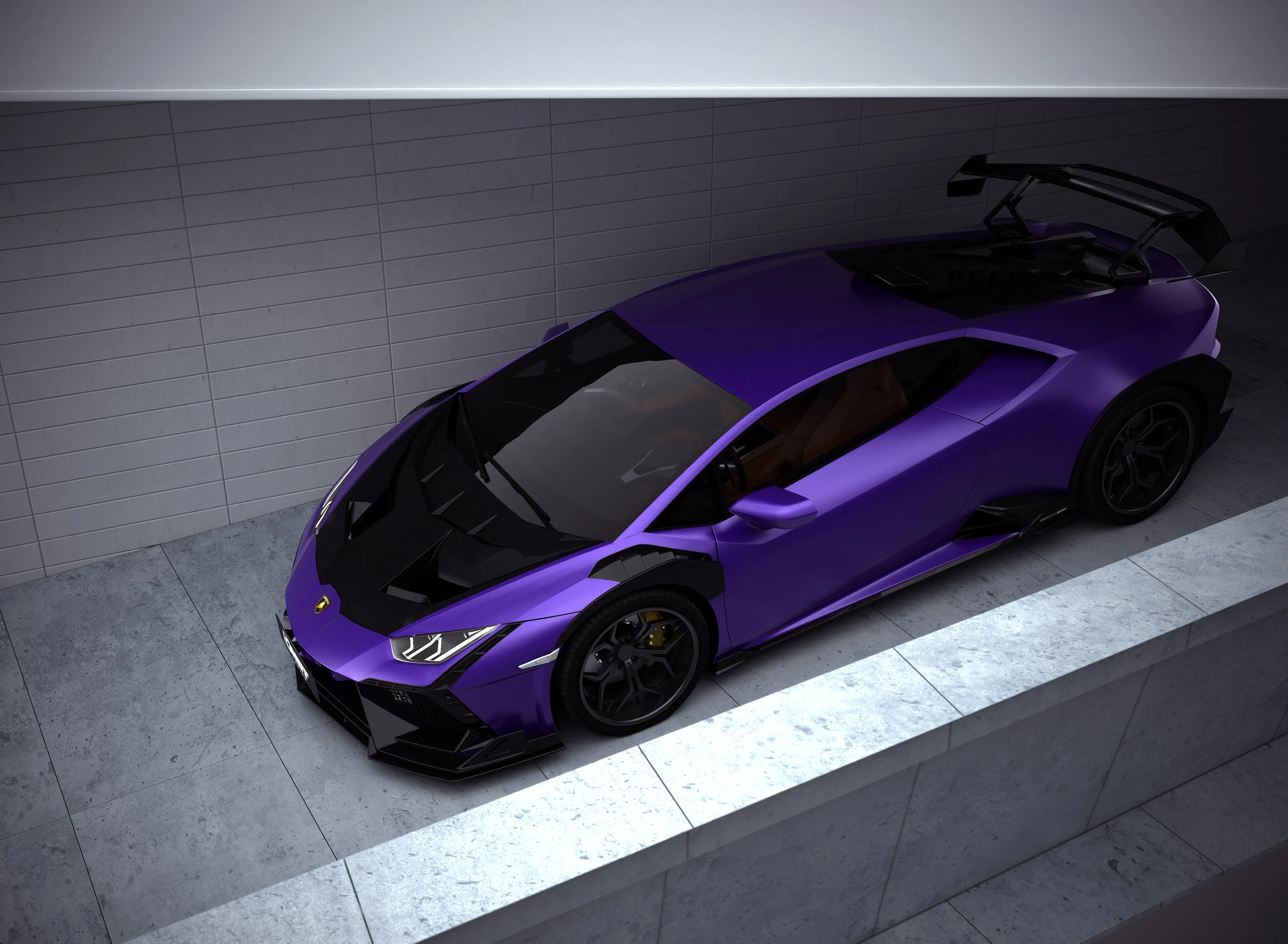 CMST Tuning Side Skirts for Lamborghini Huracan LP580/610 Evo RWD AWD Tecnica Carbon Fiber/FRP