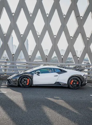 CMST Tuning Side Skirts for Lamborghini Huracan LP580/610 Evo RWD AWD Tecnica Carbon Fiber/FRP