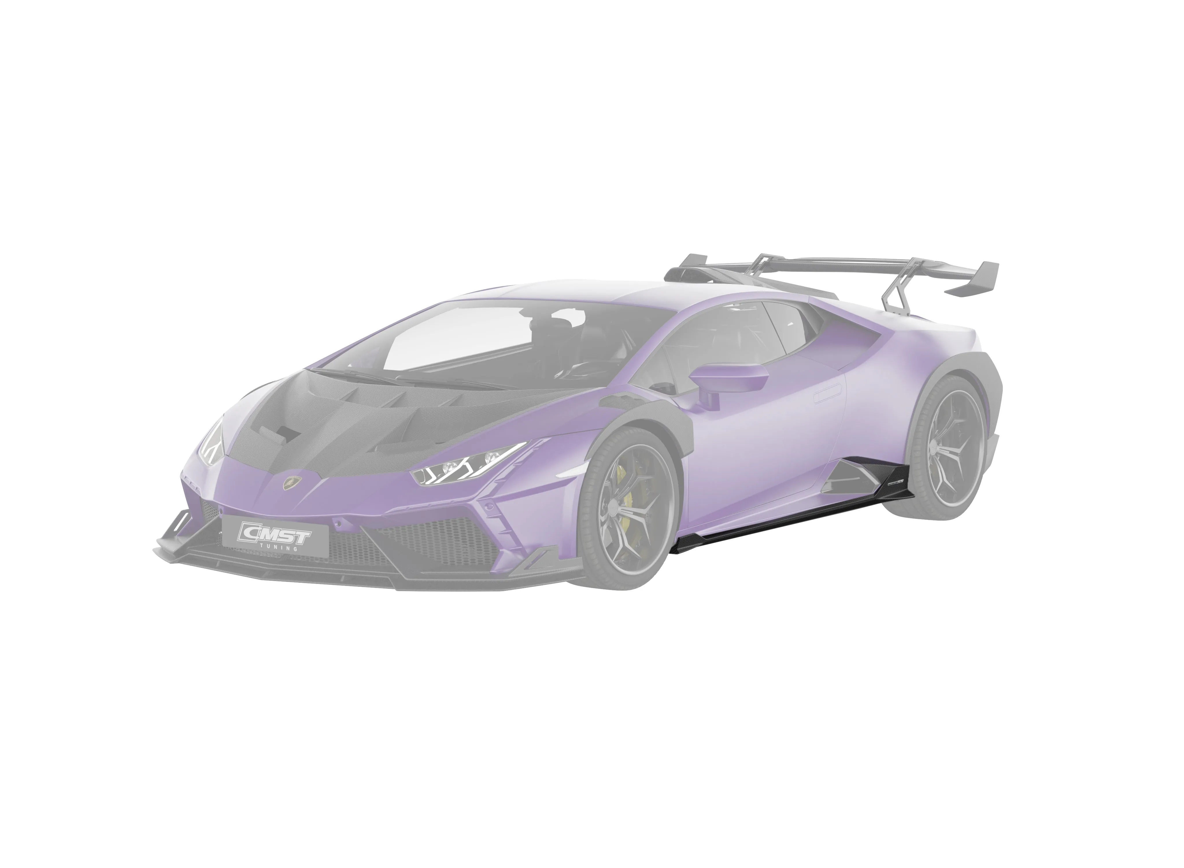 CMST Tuning Side Skirts for Lamborghini Huracan LP580/610 Evo RWD AWD Tecnica Carbon Fiber/FRP