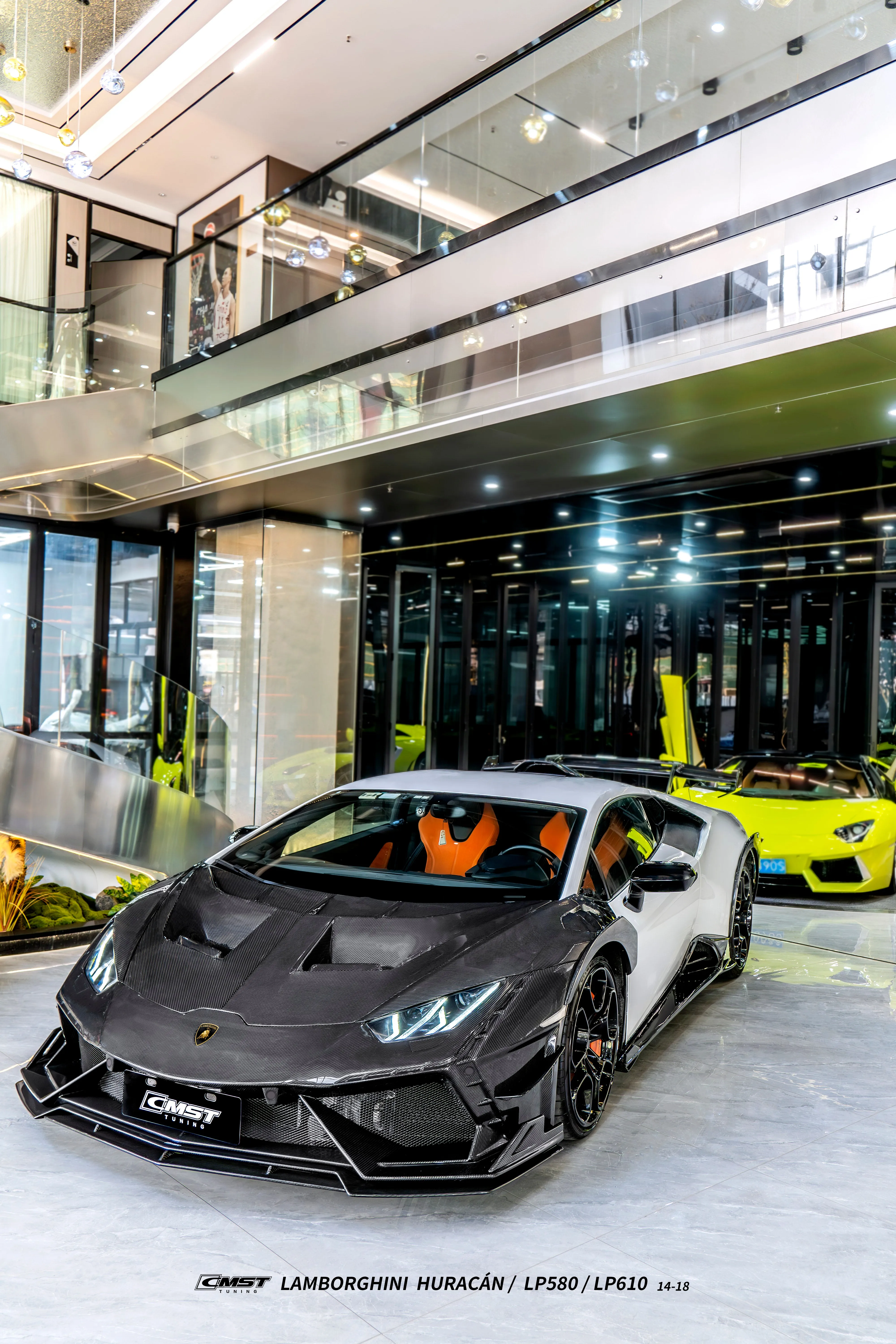 CMST Tuning Side Skirts for Lamborghini Huracan LP580/610 Evo RWD AWD Tecnica Carbon Fiber/FRP