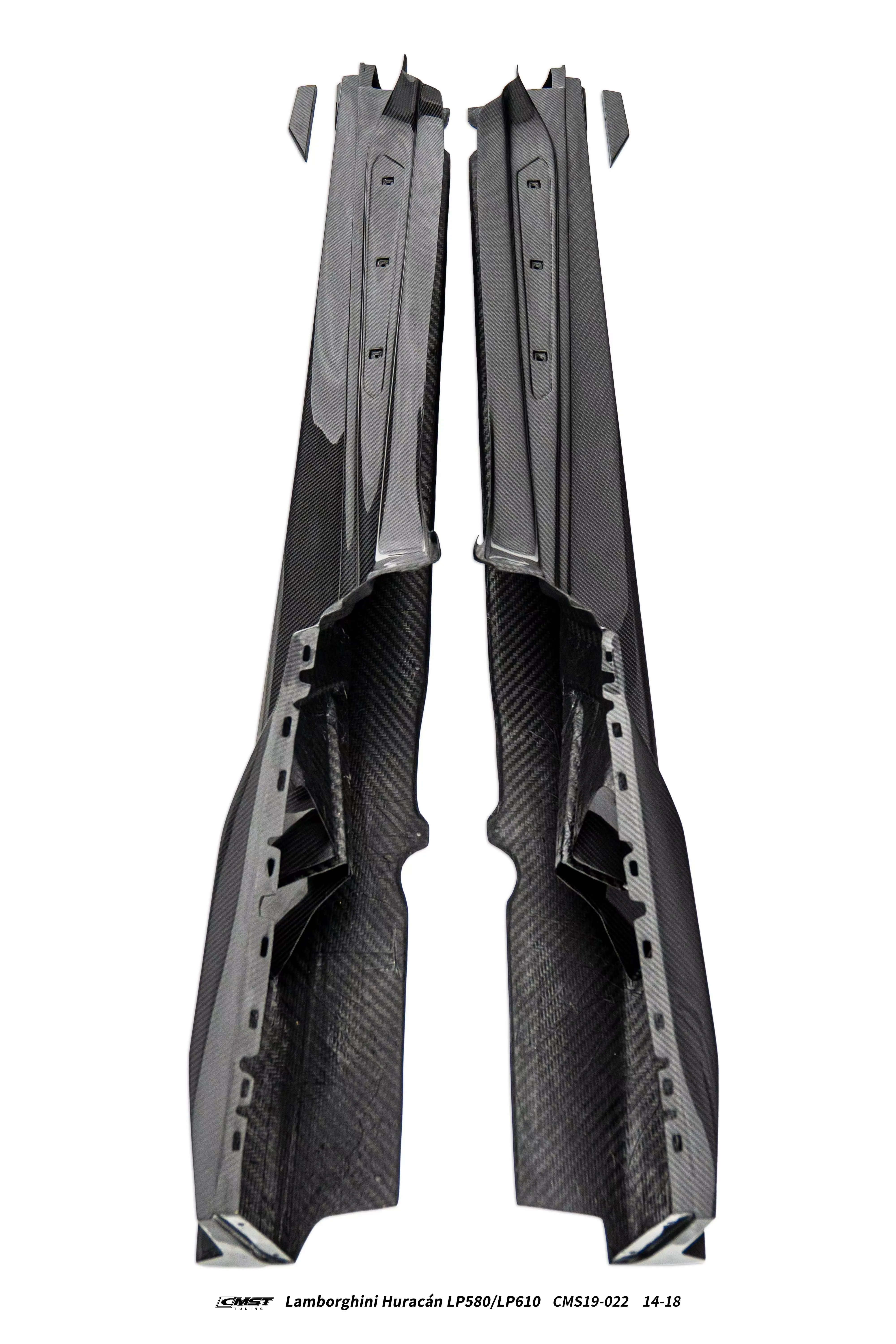 CMST Tuning Side Skirts for Lamborghini Huracan LP580/610 Evo RWD AWD Tecnica Carbon Fiber/FRP