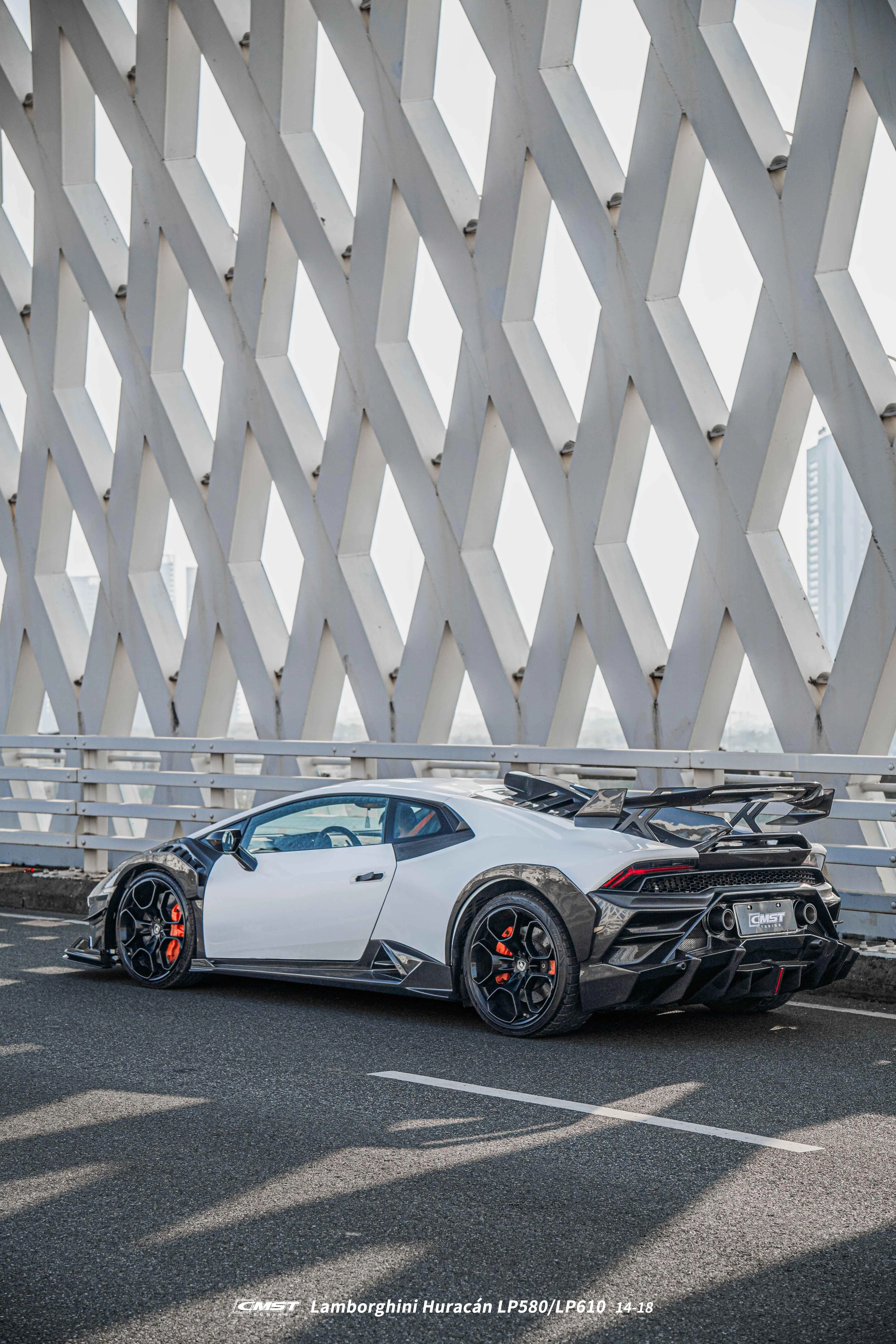 CMST Tuning Side Skirts for Lamborghini Huracan LP580/610 Evo RWD AWD Tecnica Carbon Fiber/FRP
