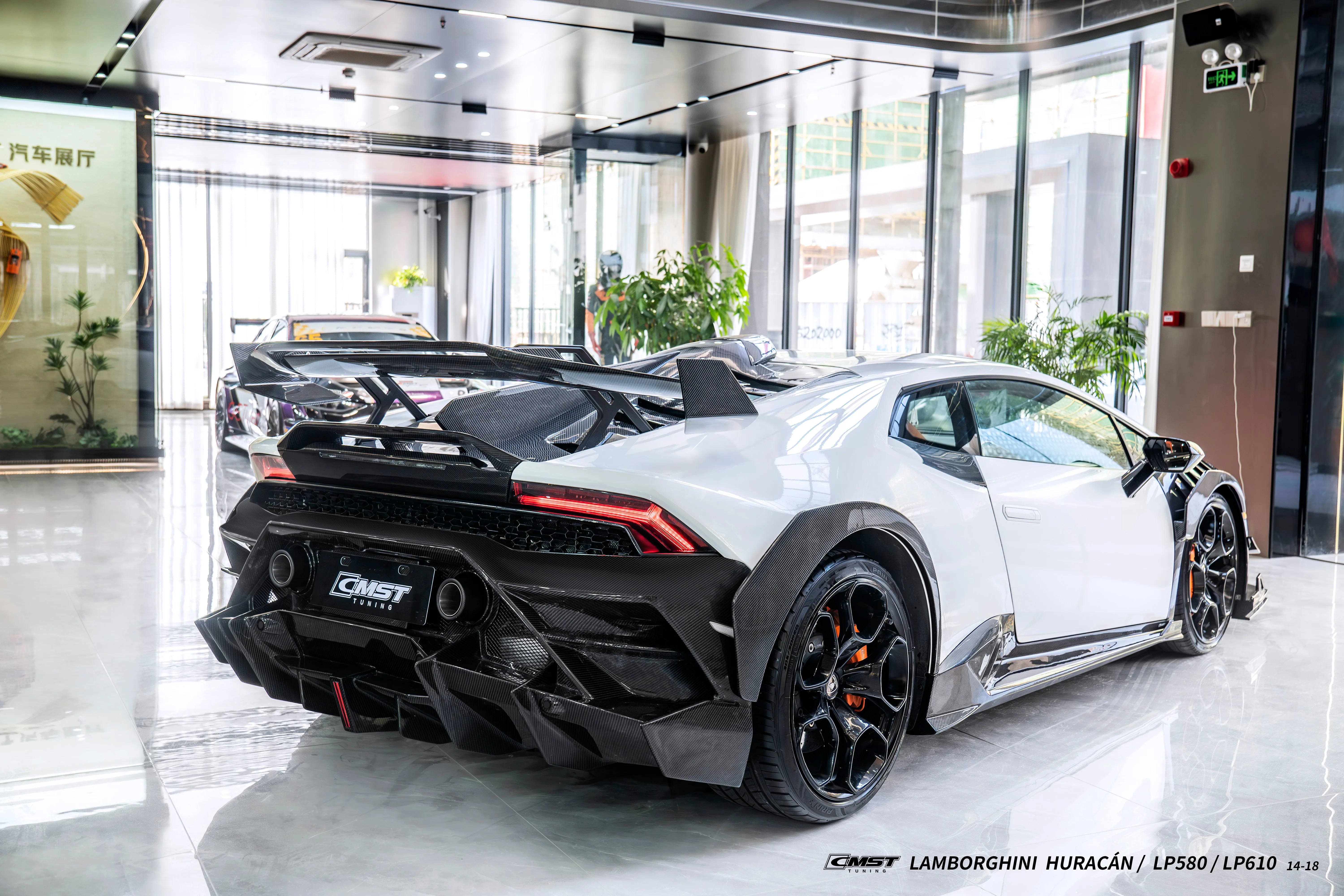 CMST Tuning Side Skirts for Lamborghini Huracan LP580/610 Evo RWD AWD Tecnica Carbon Fiber/FRP
