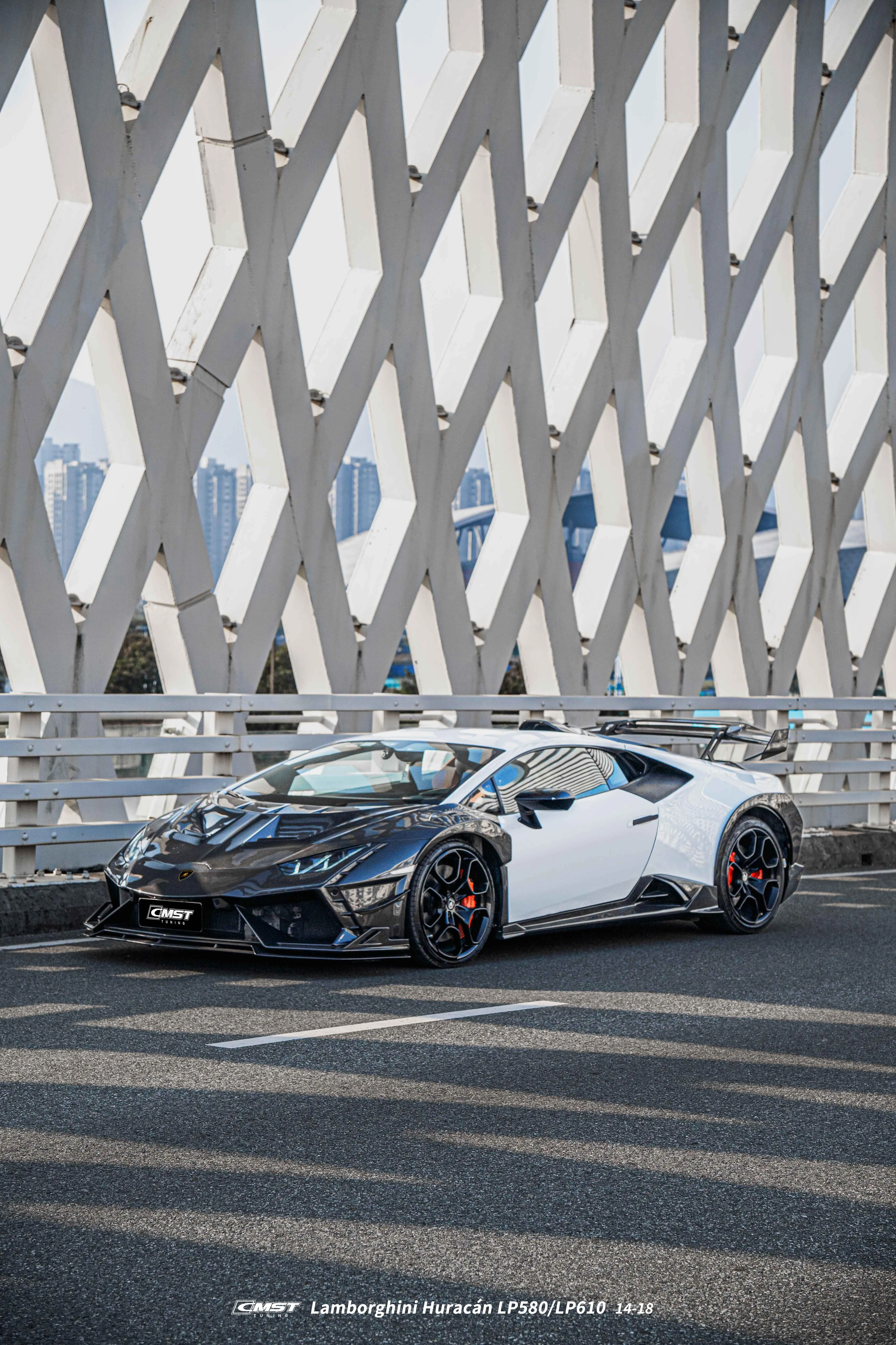 CMST Tuning Side Skirts for Lamborghini Huracan LP580/610 Evo RWD AWD Tecnica Carbon Fiber/FRP