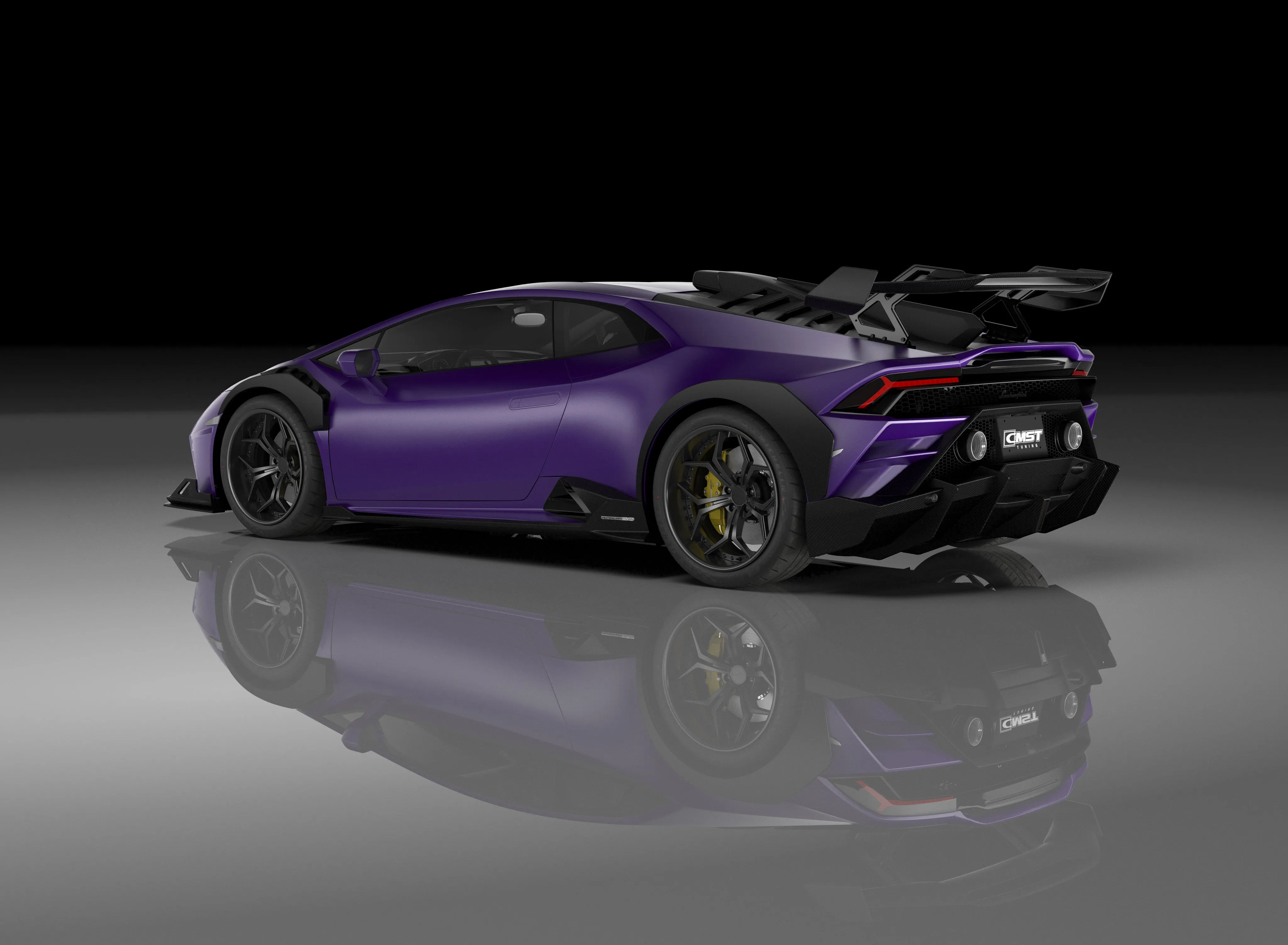 CMST Tuning Side Skirts for Lamborghini Huracan LP580/610 Evo RWD AWD Tecnica Carbon Fiber/FRP