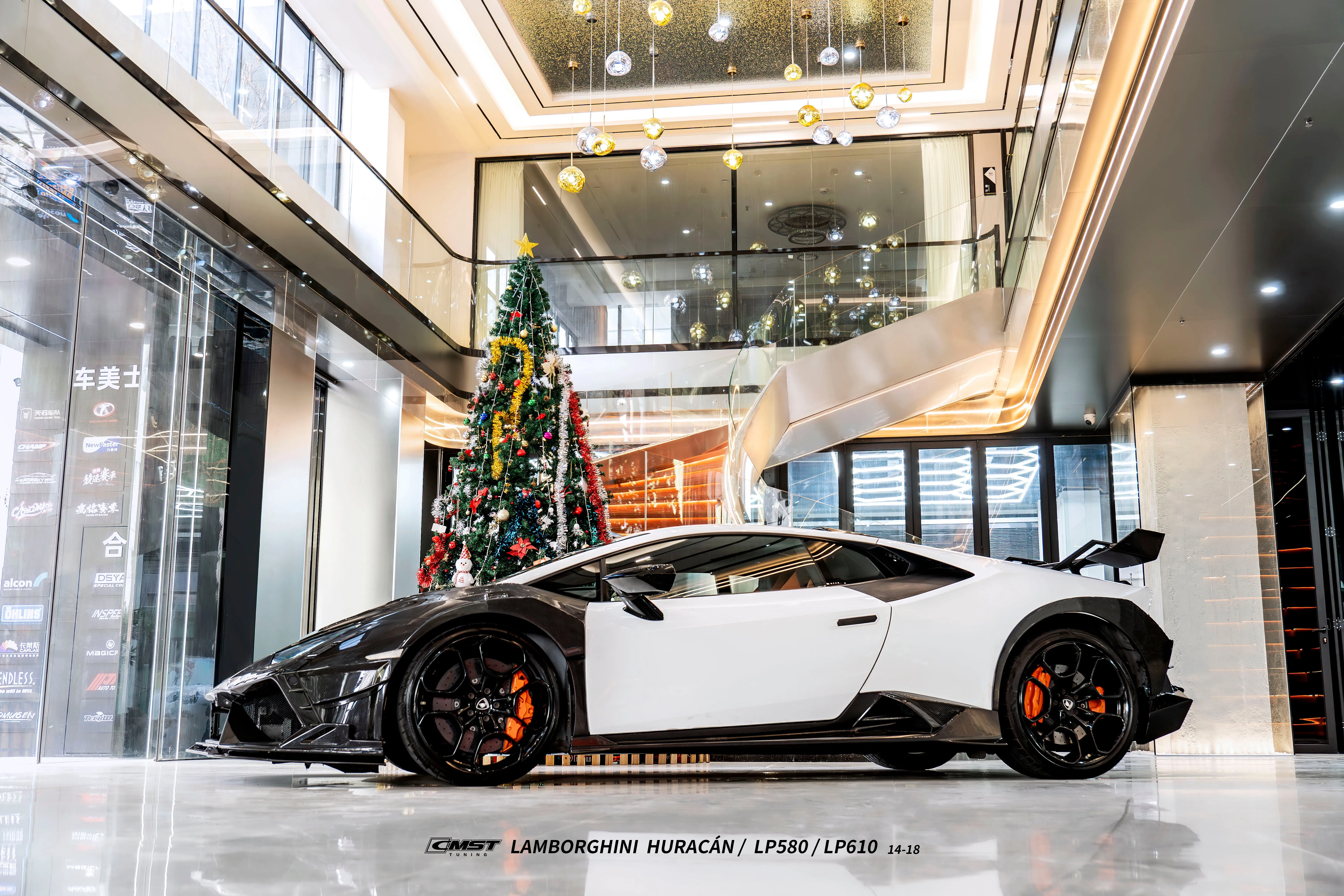 CMST Tuning Side Skirts for Lamborghini Huracan LP580/610 Evo RWD AWD Tecnica Carbon Fiber/FRP