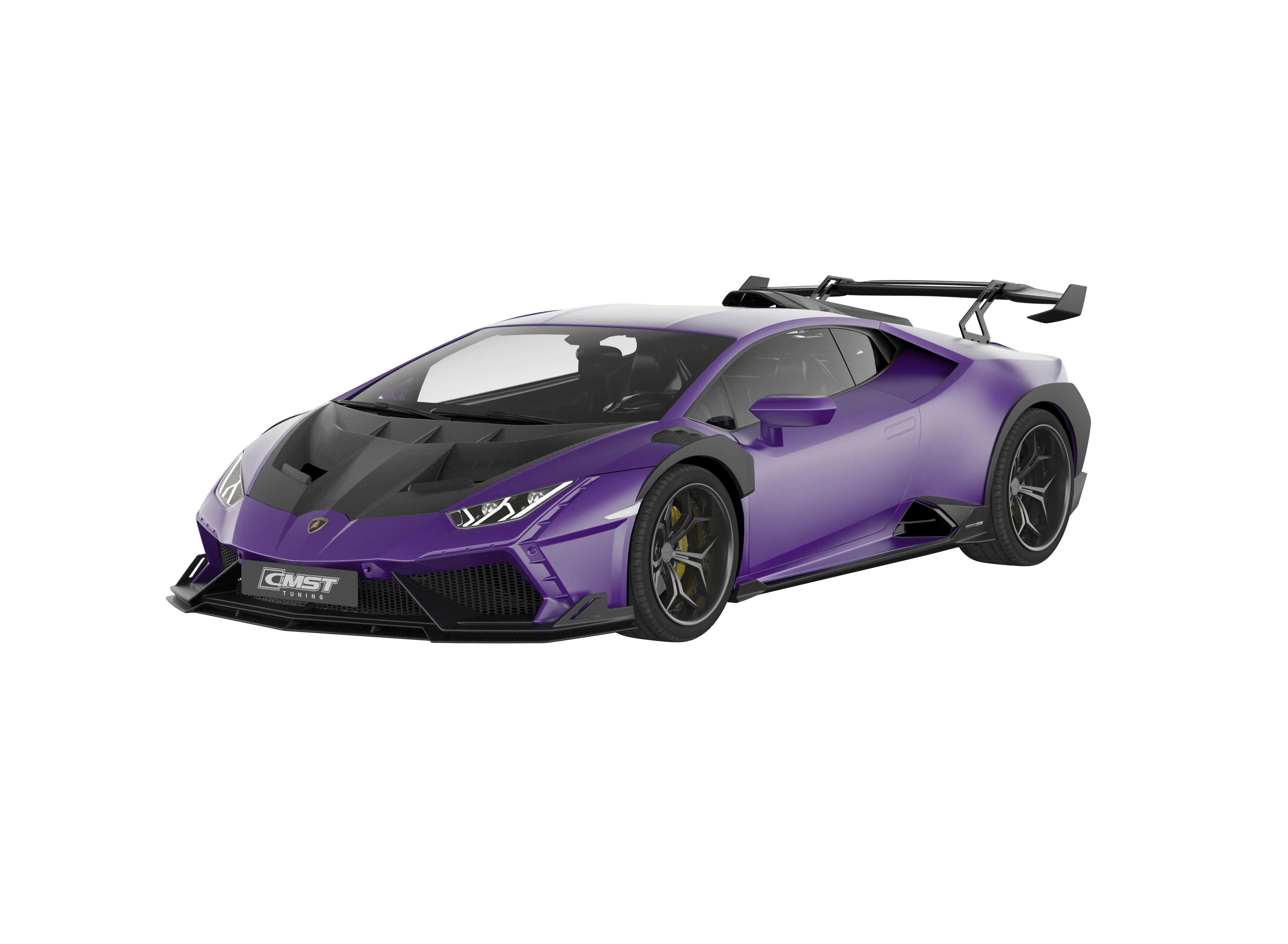 CMST Tuning Side Skirts for Lamborghini Huracan LP580/610 Evo RWD AWD Tecnica Carbon Fiber/FRP