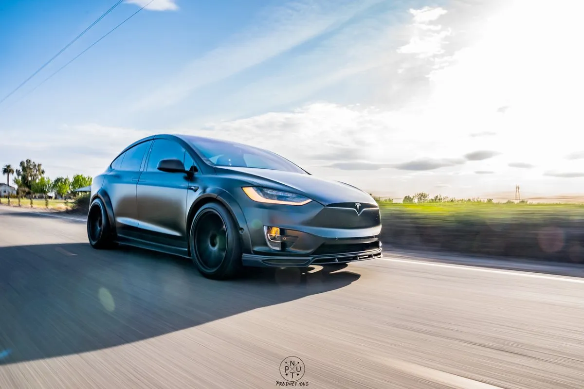 CMST Tuning Side Skirts for Tesla Model X P100D Performance/Base Carbon Fiber/FRP