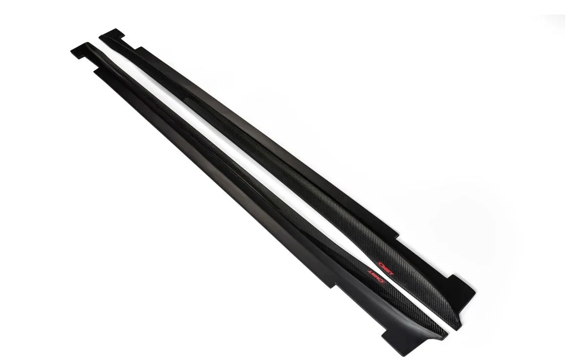 CMST Tuning Side Skirts for Tesla Model X P100D Performance/Base Carbon Fiber/FRP