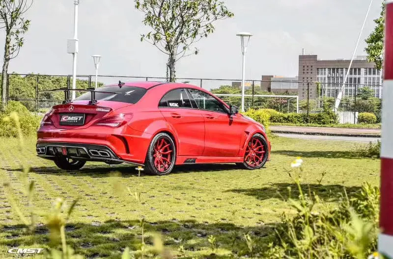 CMST Tuning Widebody Side Skirts for Mercedes Benz CLA45 CLA250 C117 Carbon Fiber/FRP