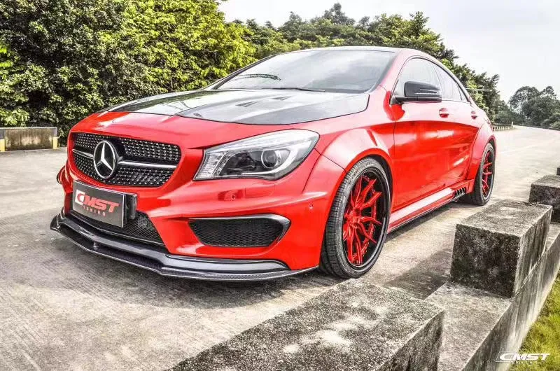 CMST Tuning Widebody Side Skirts for Mercedes Benz CLA45 CLA250 C117 Carbon Fiber/FRP