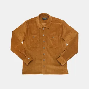Corduroy Overshirt (Mustard)