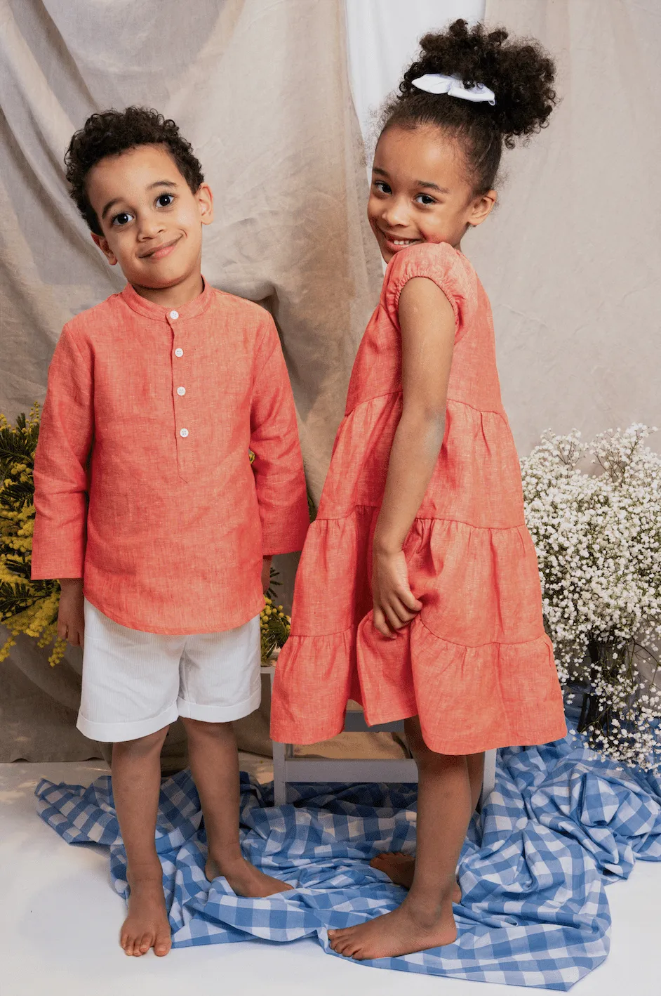 Coreana Linen - Orange
