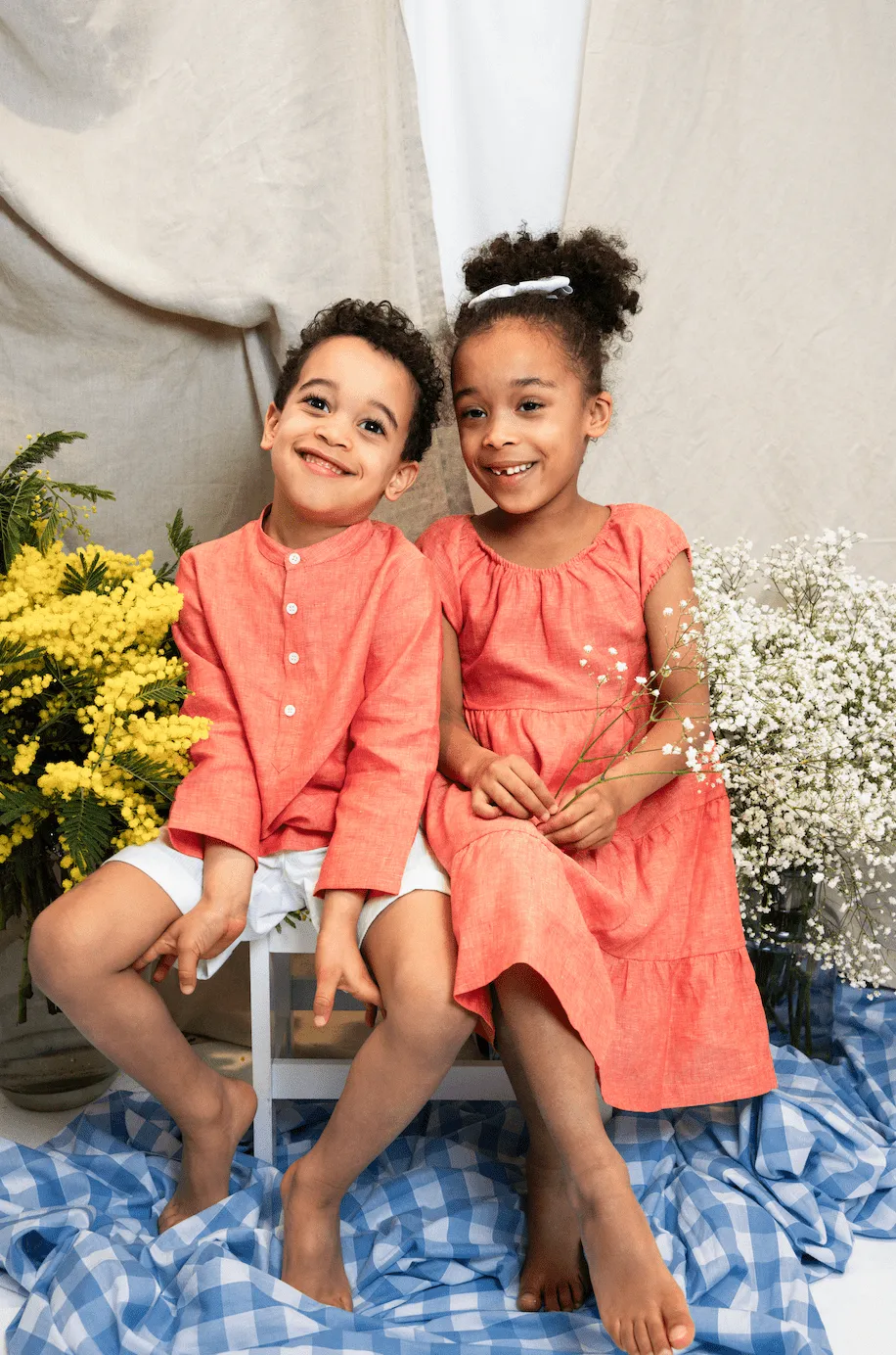 Coreana Linen - Orange