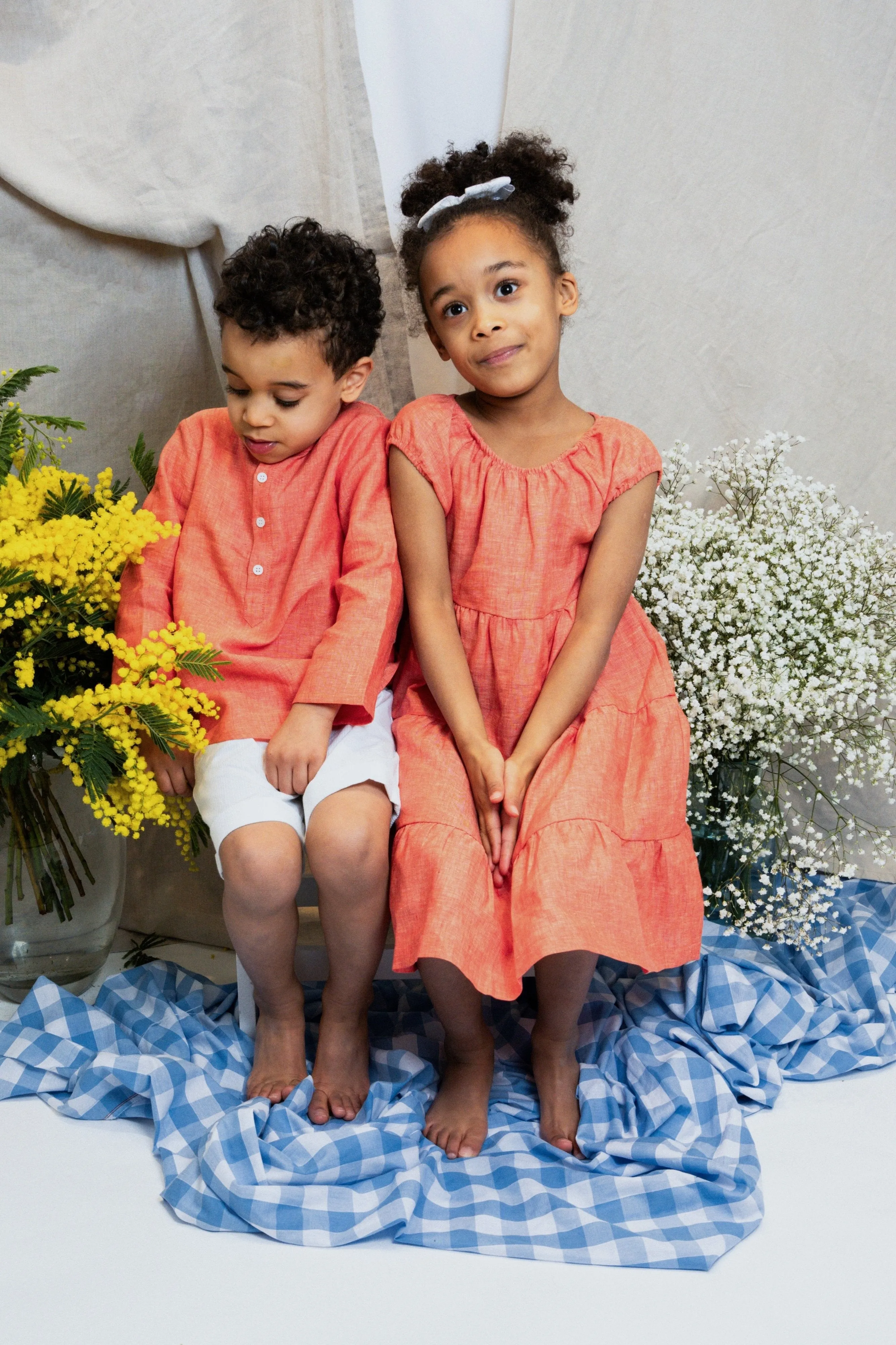 Coreana Linen - Orange