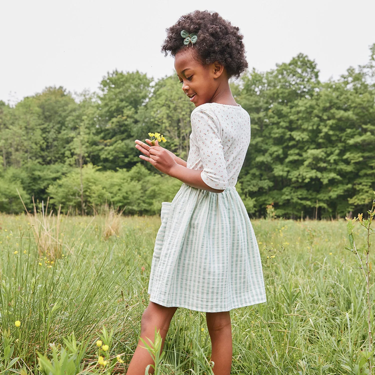 Cotton Field Tee - Sorbet Fleur