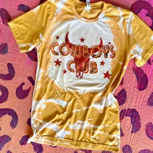Cowboy Club Bleached Tee