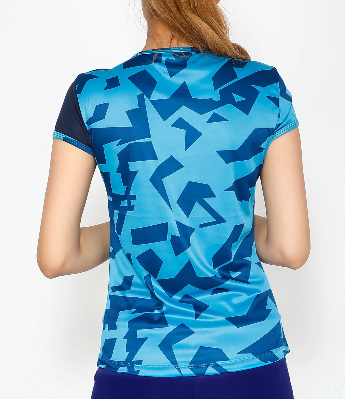 Cyan Oblique T-Shirt