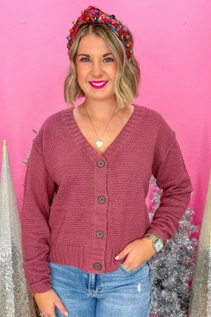 DB GiGi Cardigan - Mauve