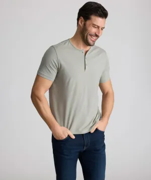 EcoSoft Short-Sleeve Henley