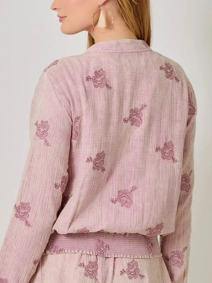 Embroidered Bomber Jacket
