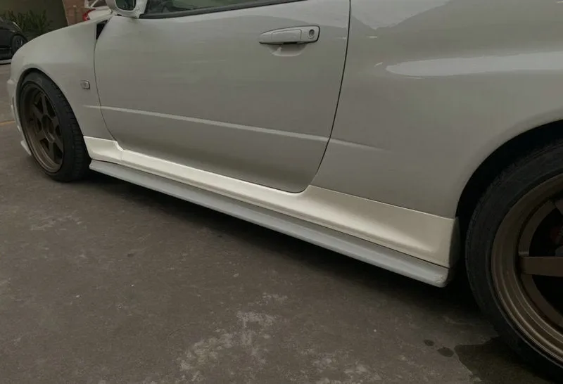 EPR USA GTR Style Side Skirts & Extension Underboard for Nissan R34 ER34 GTT Carbon Fiber/FRP