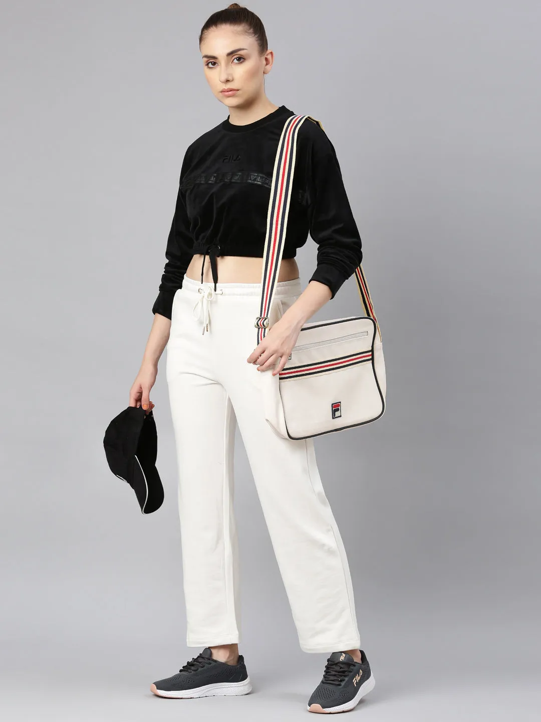 FILA Adults-Women Cream Track Pants