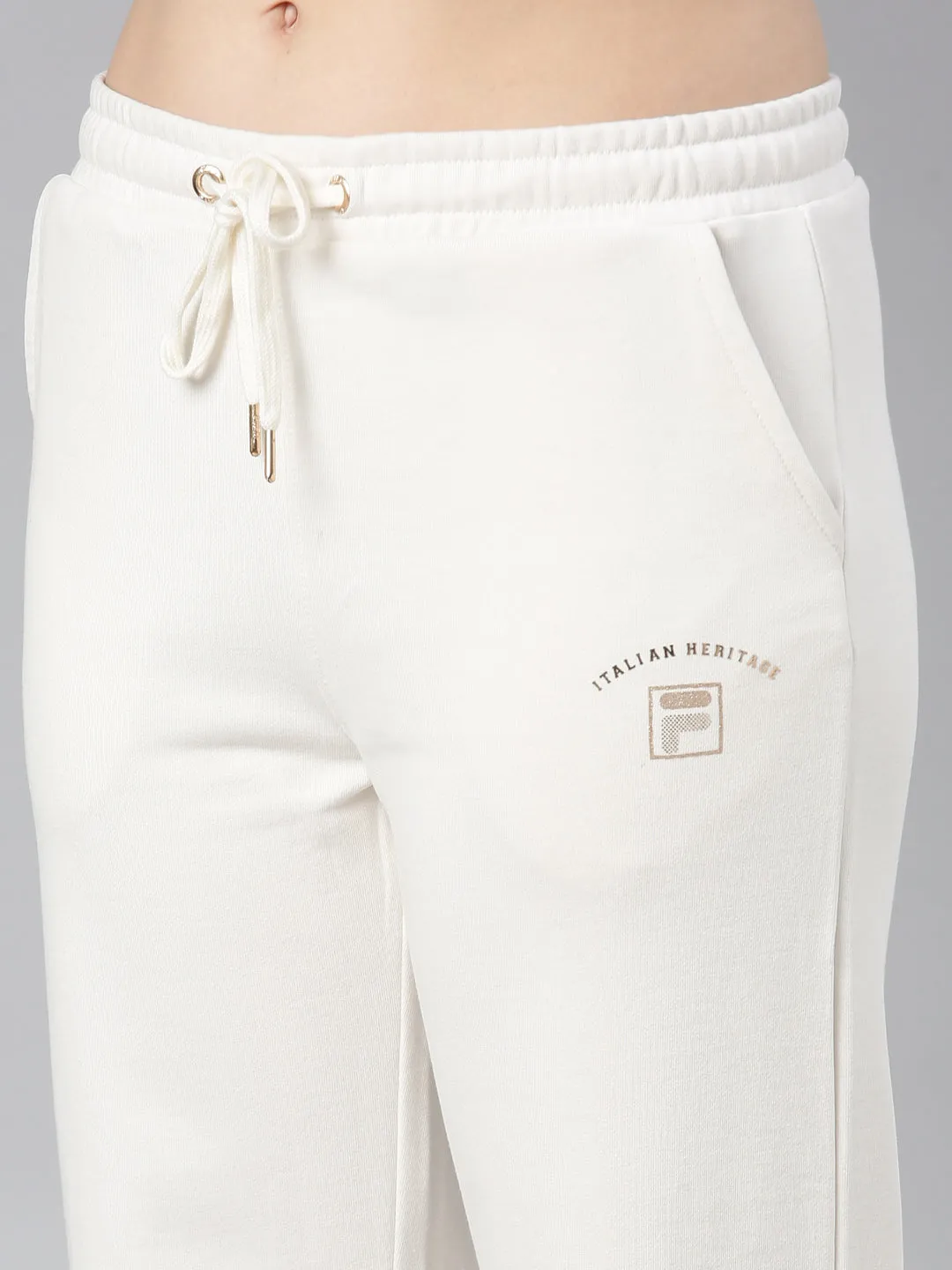 FILA Adults-Women Cream Track Pants