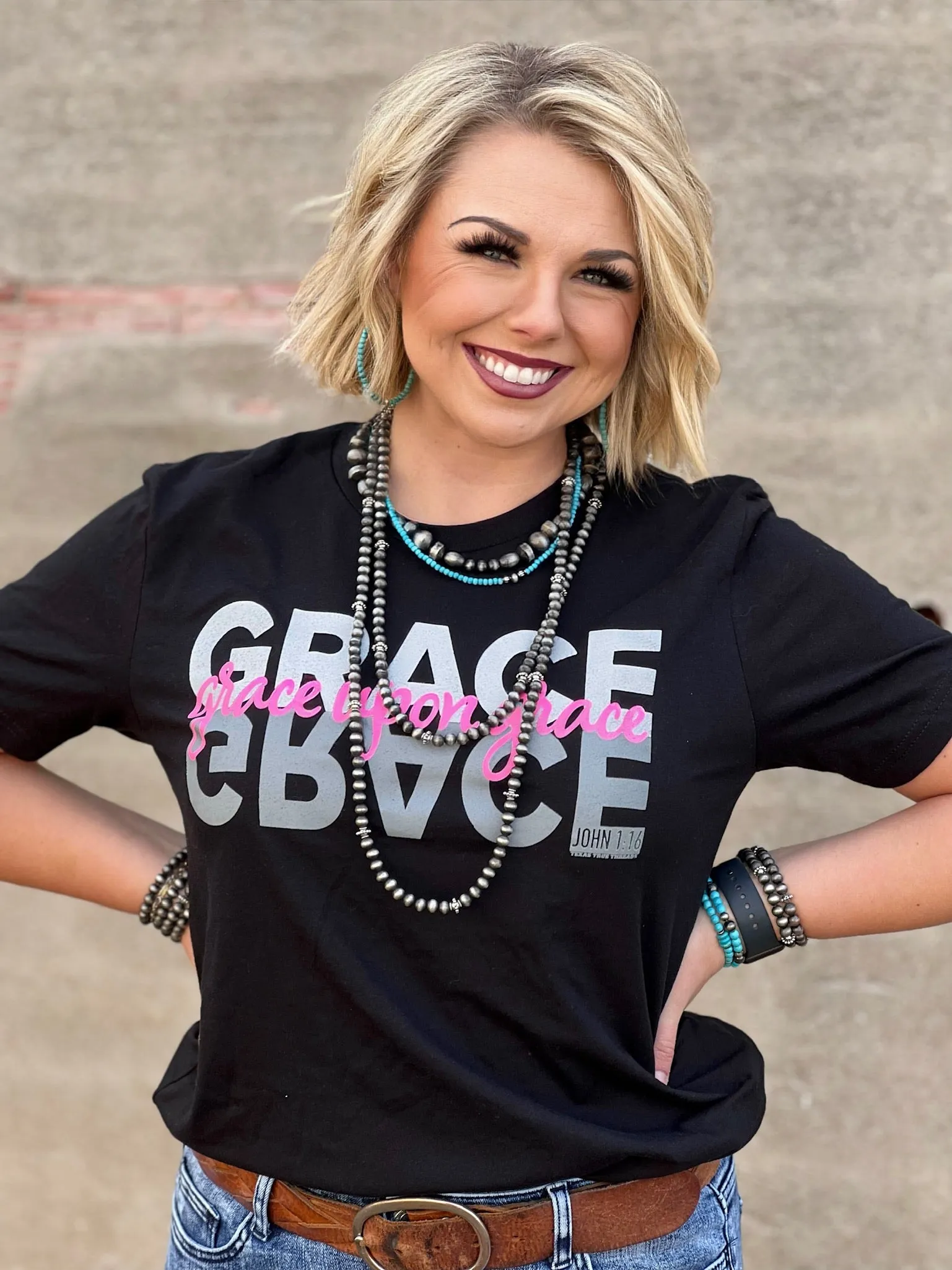 Grace Upon Grace Tee by Texas True Threads