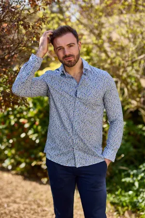 Gun Hill Mens Belfast shirt - Light blue