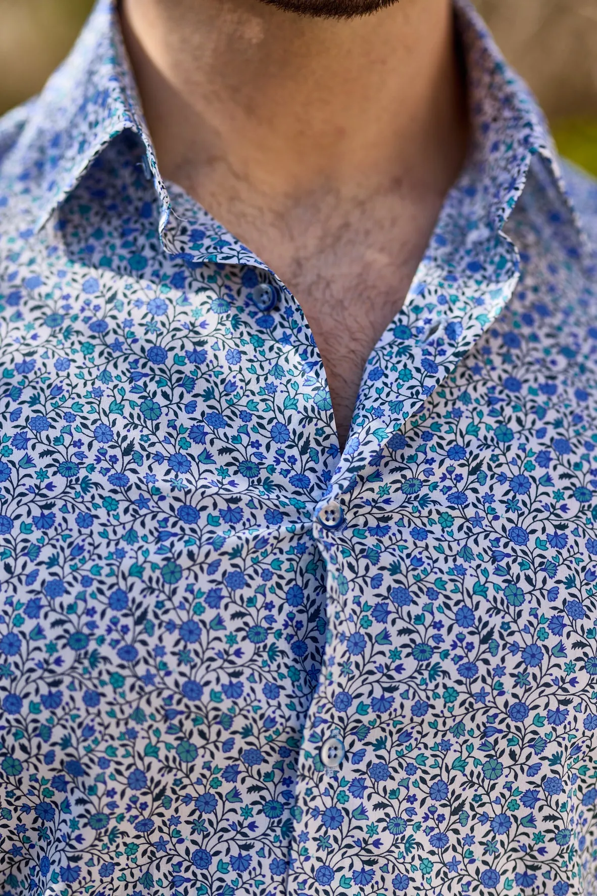 Gun Hill Mens Belfast shirt - Light blue