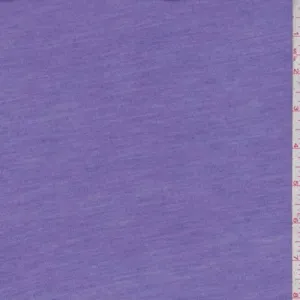 Heather Purple Tissue Jersey Knit Fabric