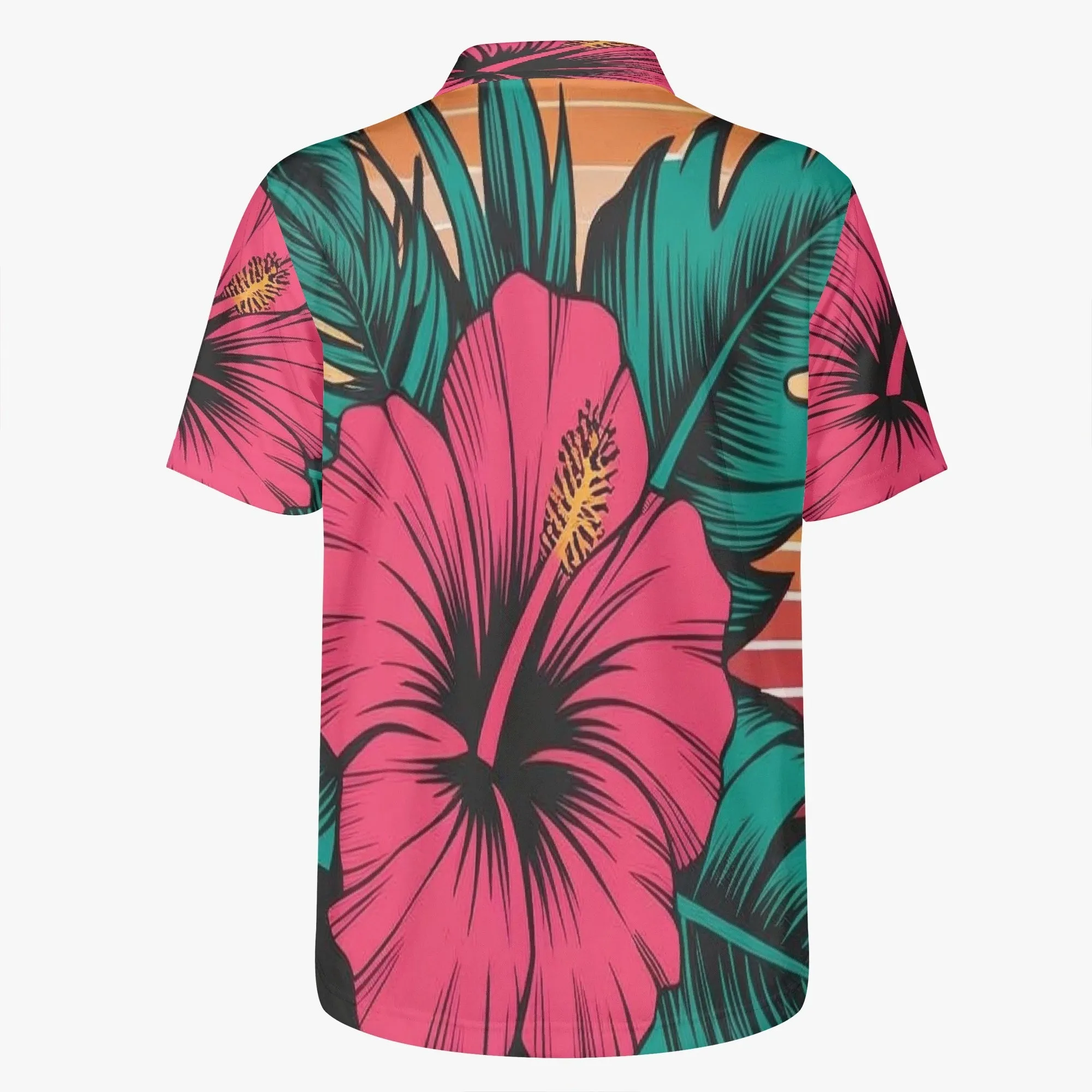 Hibiscus Polo Shirt