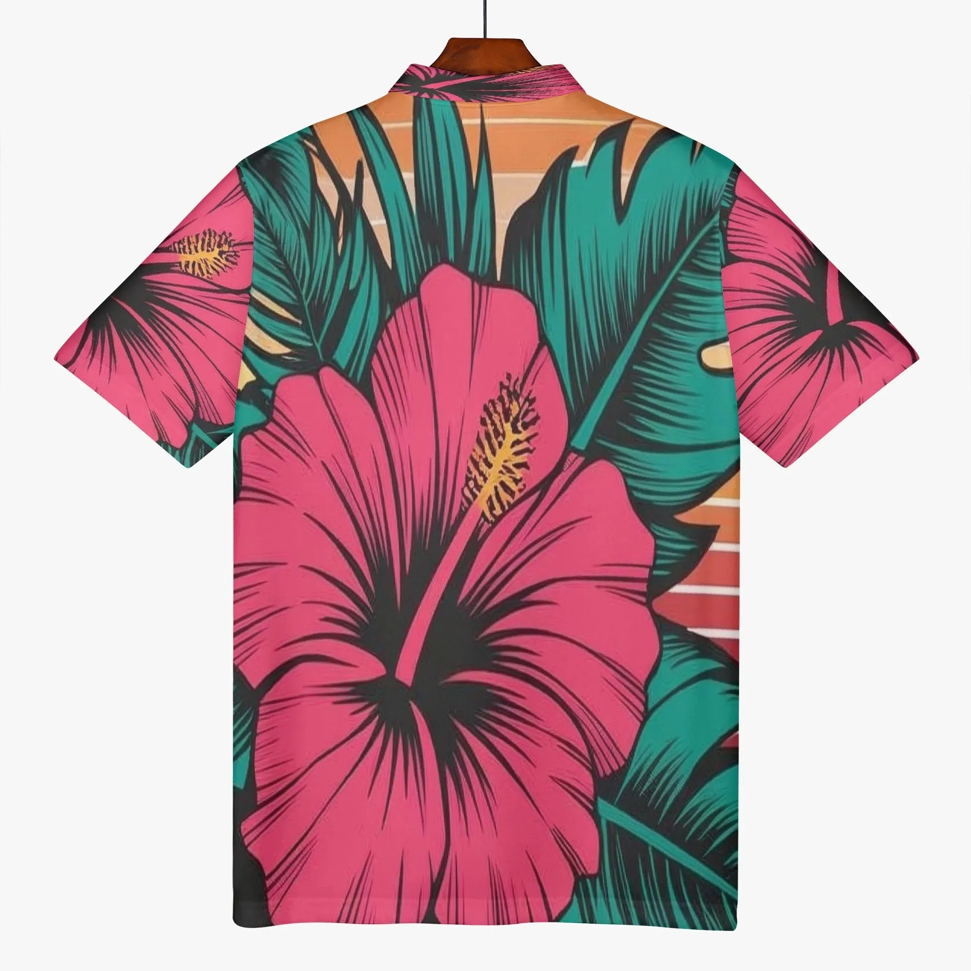 Hibiscus Polo Shirt