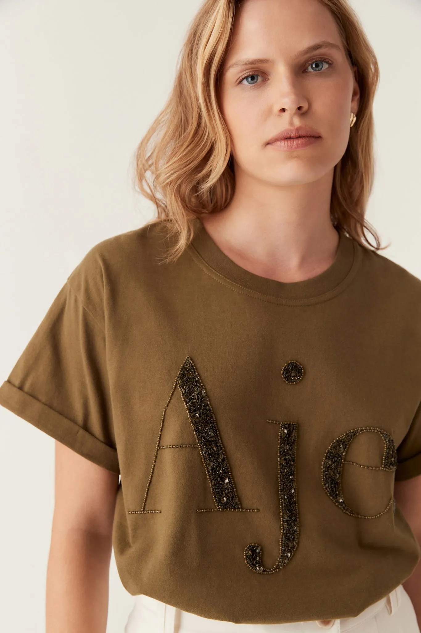 Karma Embellished Tee