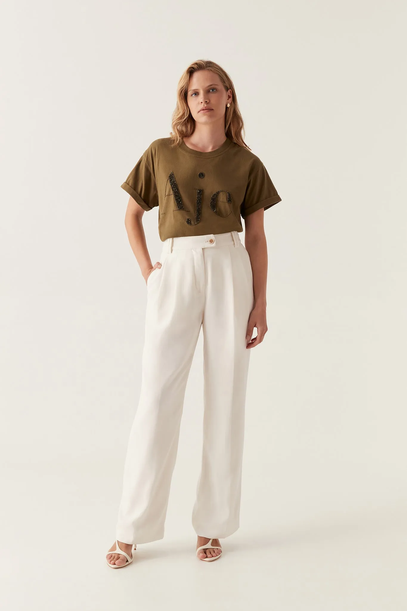 Karma Embellished Tee