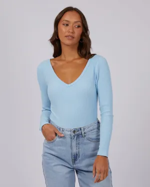 Lily Long Sleeve Sky Blue